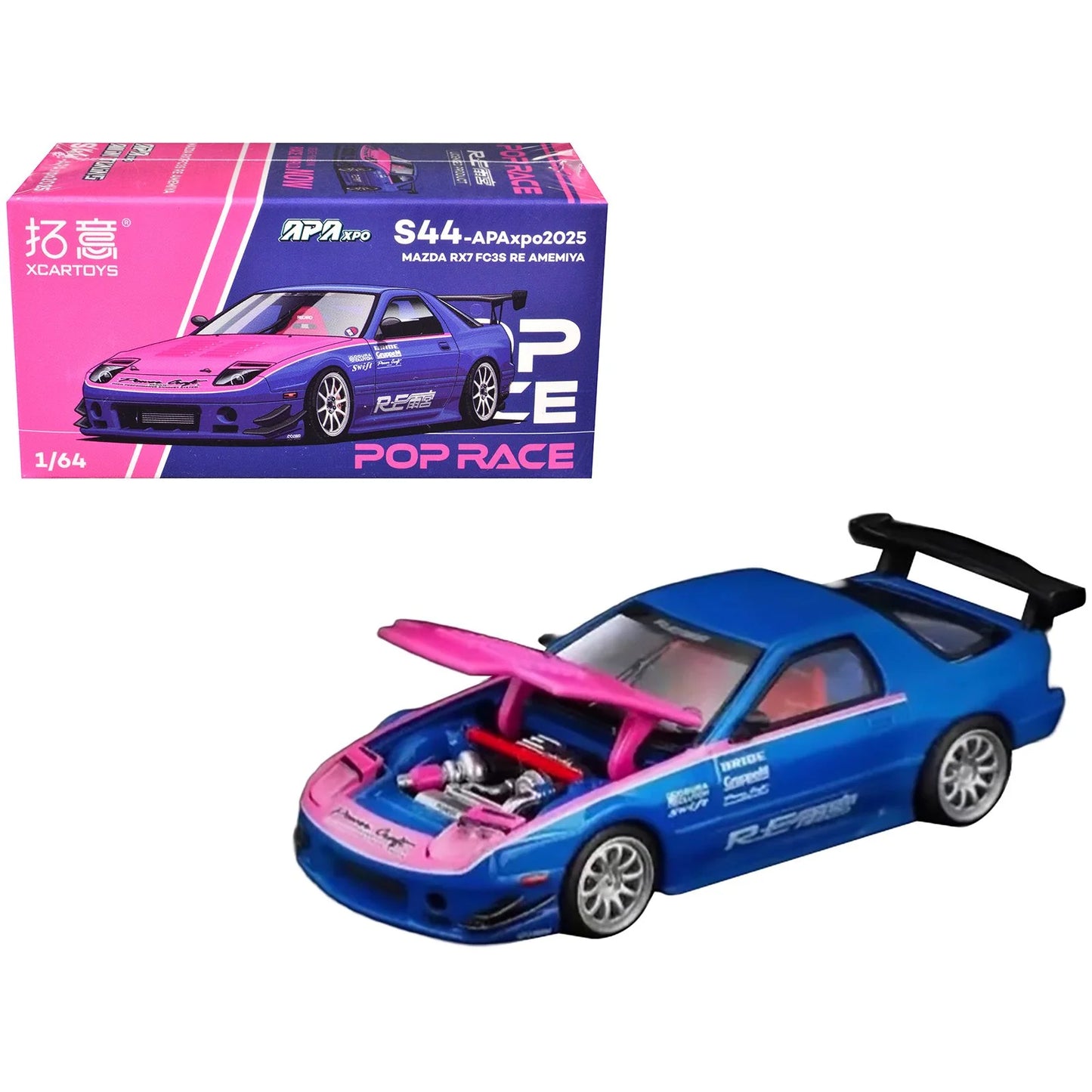 HE Pop Race 1/64 Mazda RX-7 FC3S Re Amemiya APAxpo2025