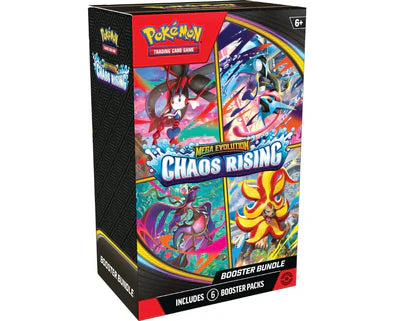Pokémon Mega Evolution Chaos Rising Booster Bundle