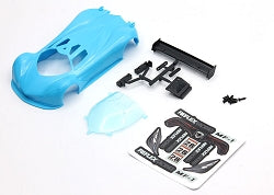 RAW-001-EB Reflex Racing MF-1 ABS Plastic Body Set (Electric Blue)