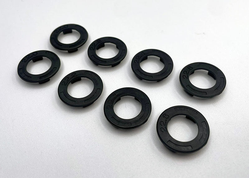 RX608B Reflex Racing Speed Dish Side Wall Plate Set (22.40, 22.60, 22.80, 23.00) - Black