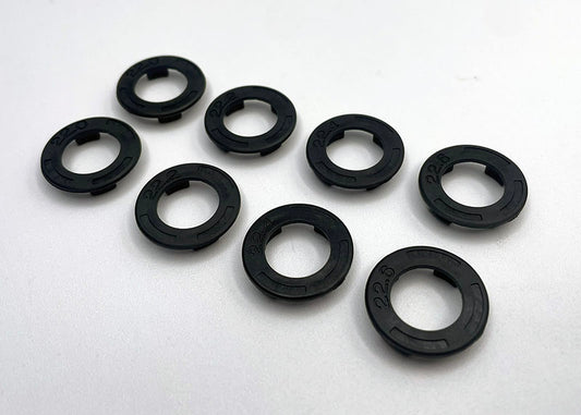 RX608B Reflex Racing Speed Dish Side Wall Plate Set (22.40, 22.60, 22.80, 23.00) - Black