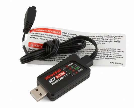 TRA9767 Traxxas USB 2-Cell Balance Charger
