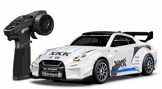 D43-02Q2 1:43 Alloy Drift Car GTR XKK- White