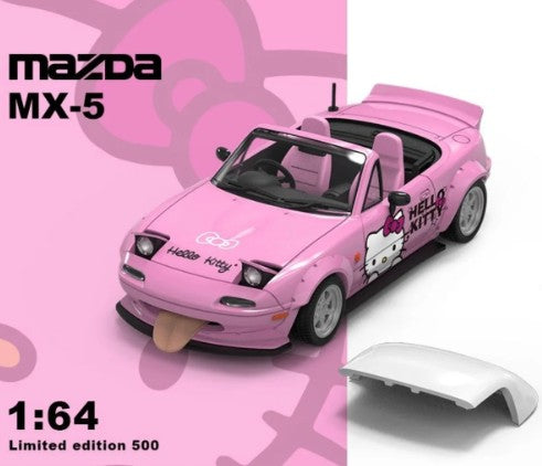 Cool Car Mazda MX5-KT Cat Light Pink - No Doll