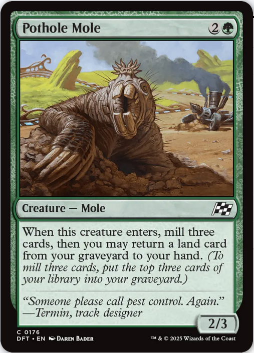 Pothole Mole - (DFT) Aetherdrift