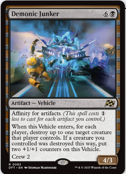 Demonic Junker - (DFT) Aetherdrift