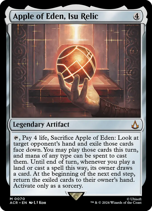 Apple of Eden, Isu Relic - (ACR) Assassin's Creed