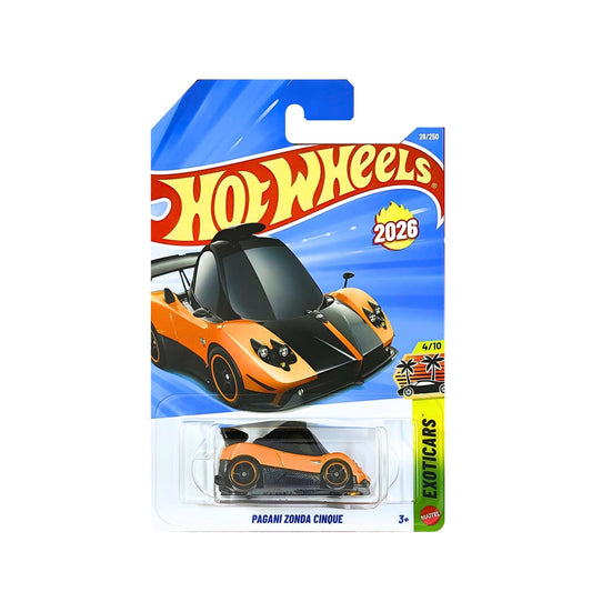 HE Hot Wheels Exoticars Pagani Zonda Cinque