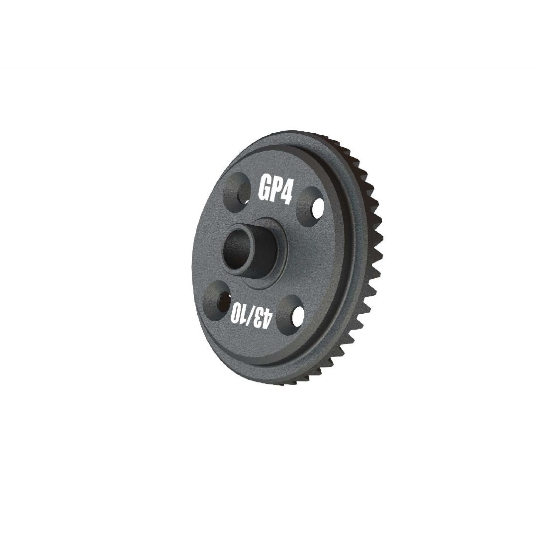 ARA310980 Arrma Main Diff Gear 43T Spiral 29mm Diff Case GP4 5mm