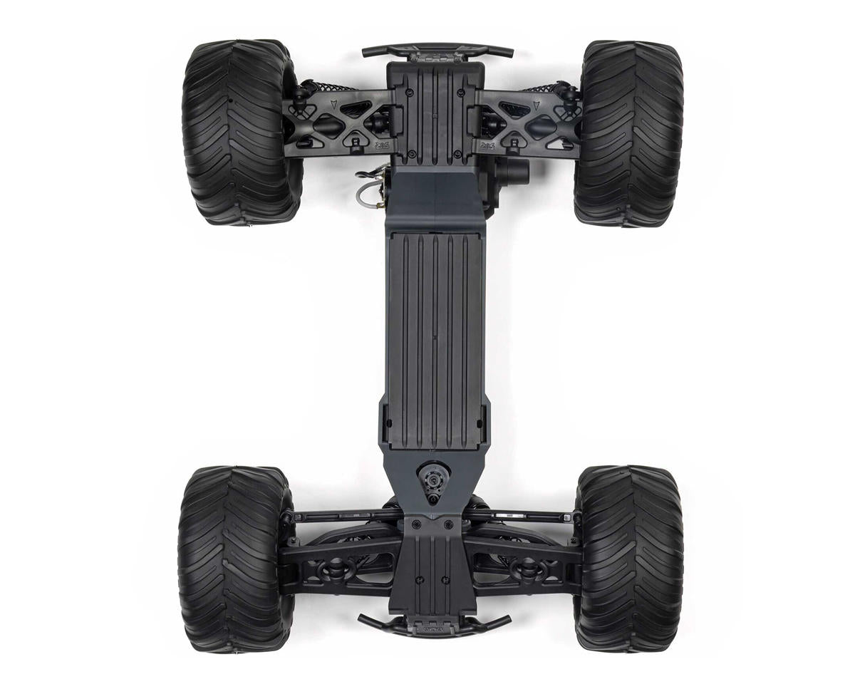 ARA3230ST3 Arrma Gorgon 4X2 MEGA 550 Brushed 1/10 Monster Truck RTR (Black) w/SLT2 2.4GHz Radio, Battery & Charger