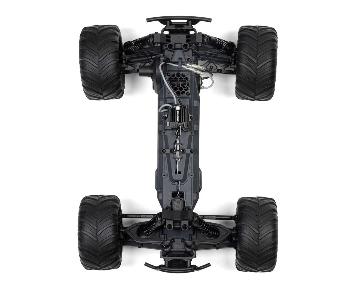 ARA3230ST3 Arrma Gorgon 4X2 MEGA 550 Brushed 1/10 Monster Truck RTR (Black) w/SLT2 2.4GHz Radio, Battery & Charger