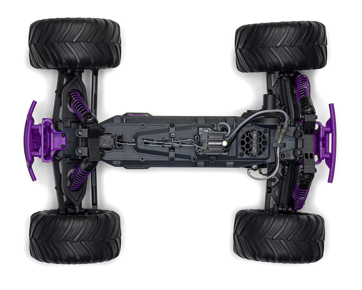 ARA3230ST4 Arrma Gorgon 4X2 MEGA 550 Brushed 1/10 Monster Truck RTR (Purple) w/SLT2 2.4GHz Radio, Battery & Charger