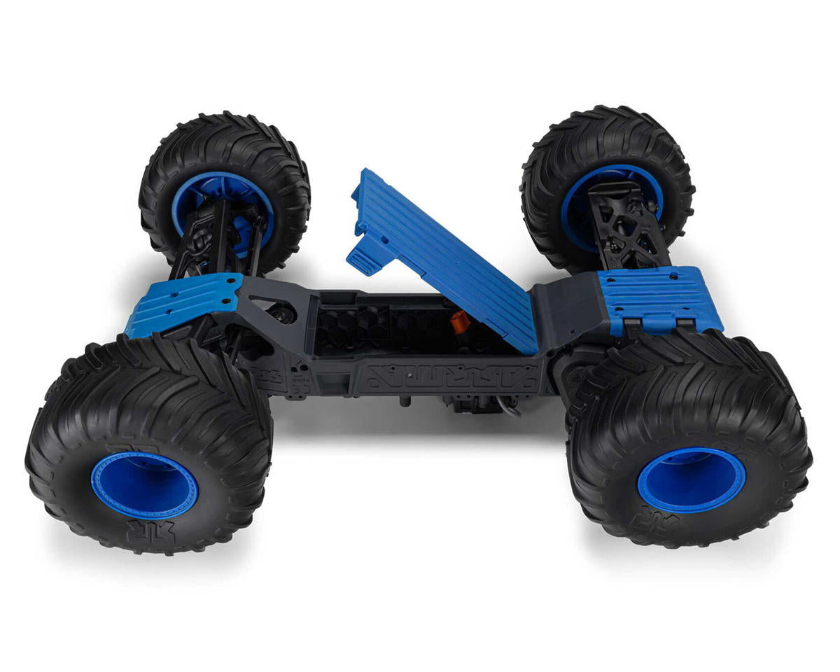 ARA3230ST5 Arrma Gorgon 4X2 MEGA 550 Brushed 1/10 Monster Truck RTR (Blue) w/SLT2 2.4GHz Radio, Battery & Charger