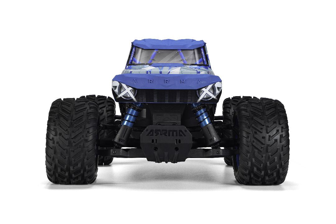 ARA4437T2 Arrma 1/8 Quake 4S DSC 4X4 Brushless RTR - White/Blue