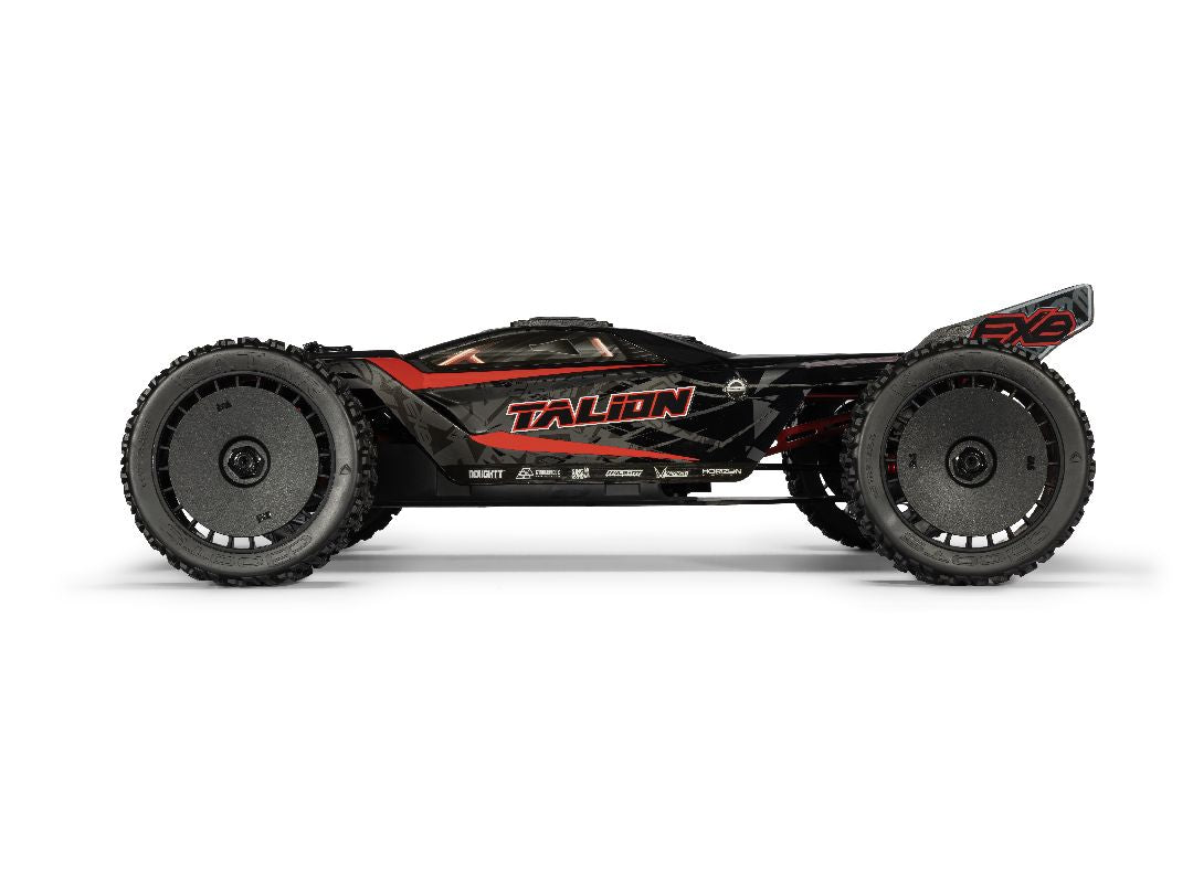 ARA7707V6T1 Arrma 1/7 Talion 4X4 6S EXB BLX Brushless V6 RTR - Black