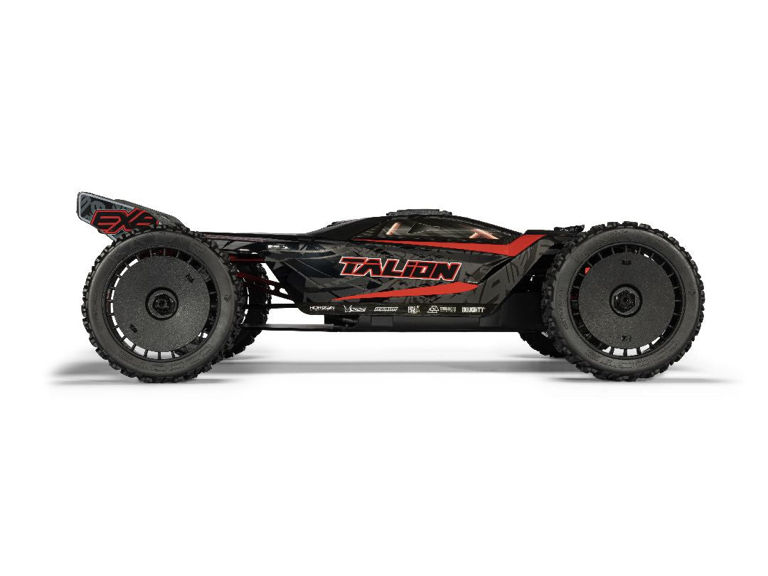 ARA7707V6T1 Arrma 1/7 Talion 4X4 6S EXB BLX Brushless V6 RTR - Black