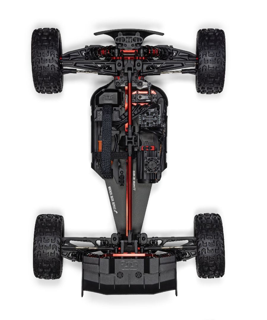 ARA7707V6T1 Arrma 1/7 Talion 4X4 6S EXB BLX Brushless V6 RTR - Black