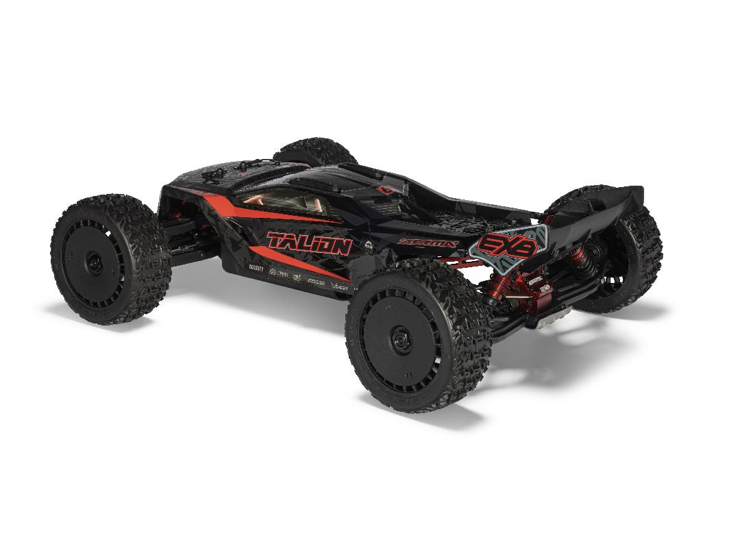 ARA7707V6T1 Arrma 1/7 Talion 4X4 6S EXB BLX Brushless V6 RTR - Black