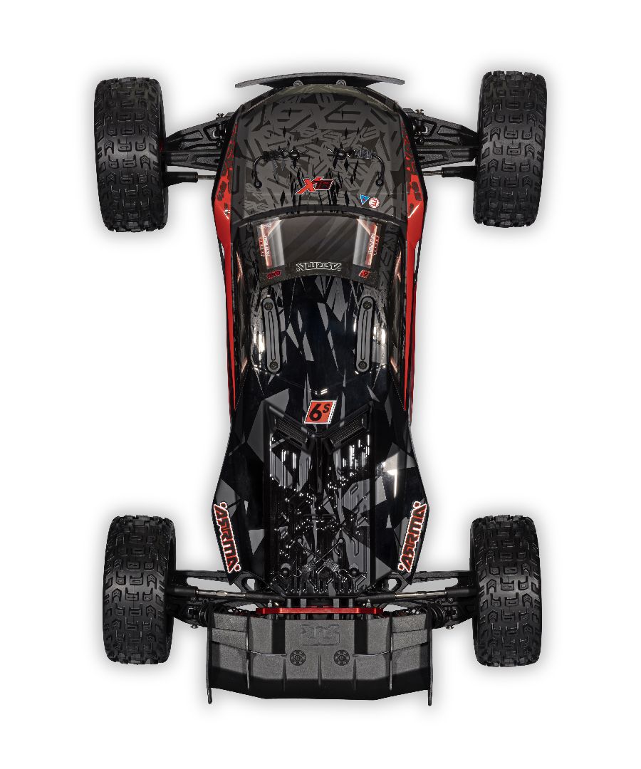 ARA7707V6T1 Arrma 1/7 Talion 4X4 6S EXB BLX Brushless V6 RTR - Black