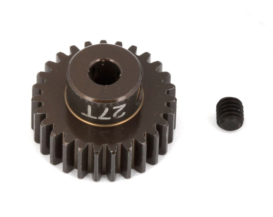 ASC1345 Team Associated Factory Team 48P Aluminum Pinion Gear 1/8 Shaft (27)