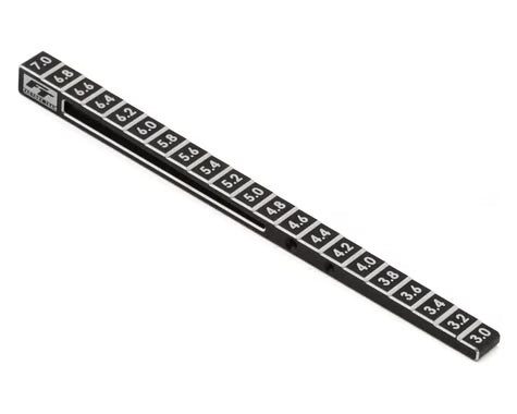 ASC1530 Team Associated Factory Team Aluminum Stepped On-Road Ride Height Gauge (3-7mm)