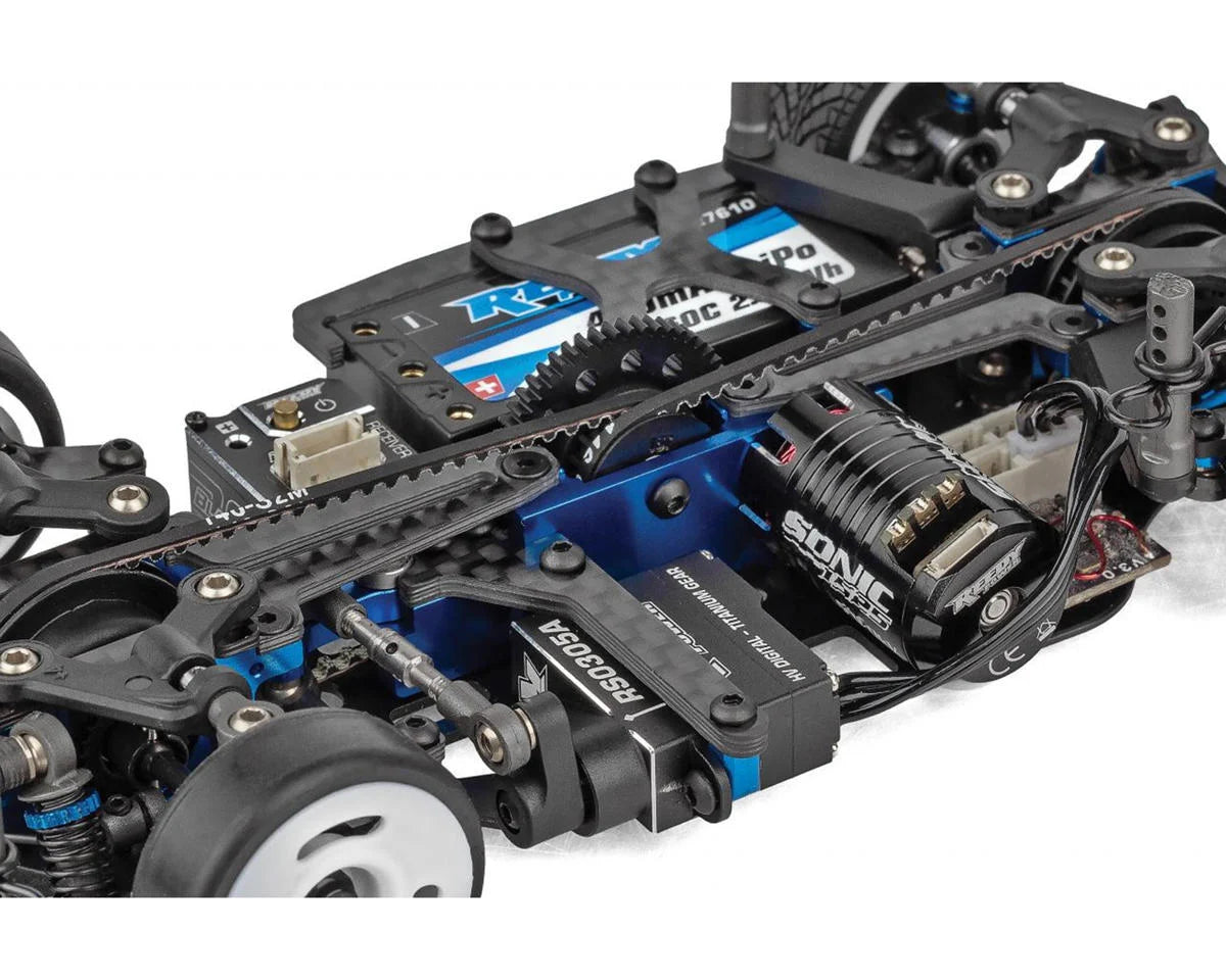 ASC20169 Team Associated TC28 1/28 4WD Electric On-Road Competition Team Kit w/Mako X Body & Wheels (Clear)