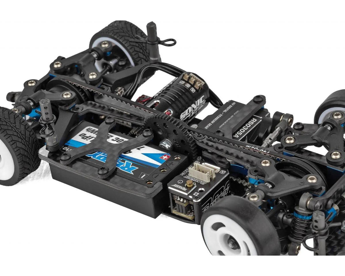 ASC20169 Team Associated TC28 1/28 4WD Electric On-Road Competition Team Kit w/Mako X Body & Wheels (Clear)