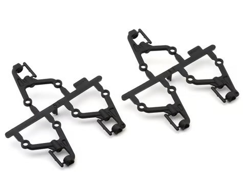 Team Associated RC10TC8 Upper Suspension Arms Set (0°/2°/4°)