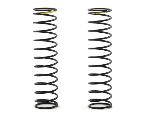 ASC42901 Element RC 63mm Shock Spring (Yellow - 2.47 lb/in) (2)