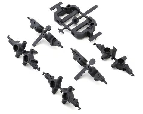 ASC71214 Team Associated RC10T7/SC7 Factory Team Carbon V2 Caster & Steering Blocks Set
