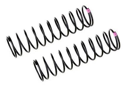ASC81233 Team Associated Rear Springs V2 pink 3.7 lb/in L86 12.0T 1.6D