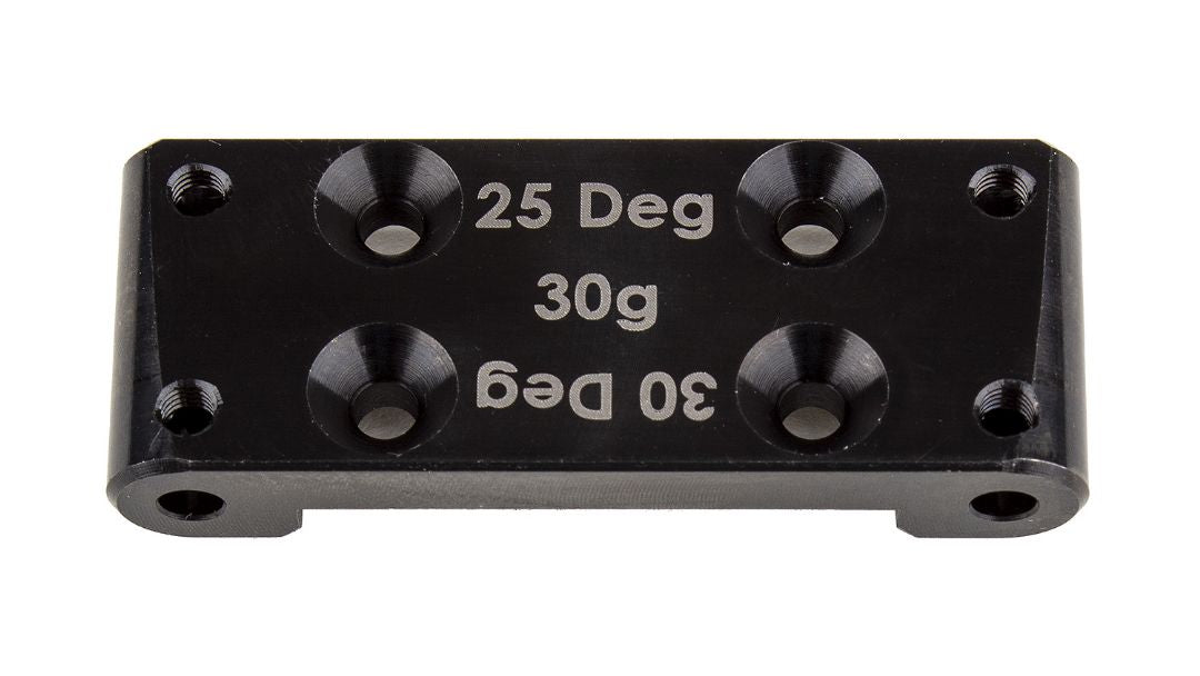 ASC91898 Team Associated RC10B6 FT Steel Bulkhead (25°, 30°)