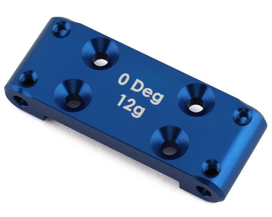 ASC91987 Team Associated RC10B6.4 Aluminum Front Bulkhead (Blue)