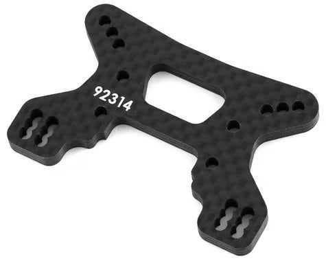ASC92314 Team Associated RC10B74.2 Carbon Front Shock Tower (Gullwing Arm)