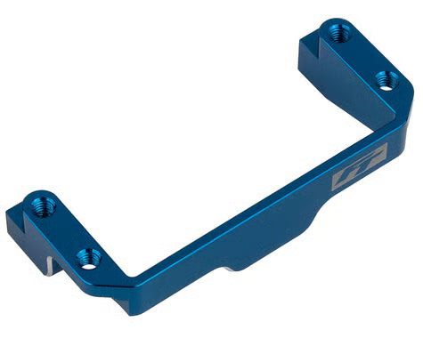 ASC92456 Team Associated RC10B7/B7D Factory Team Aluminum One-Piece Servo Mount (Blue)