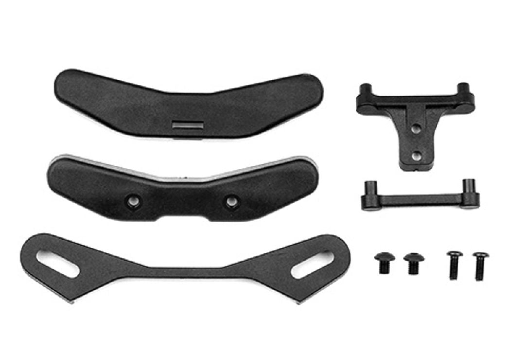 ASC92487 Team Associated RC10B7 Shock Towers Covers & Upper Wing Mount