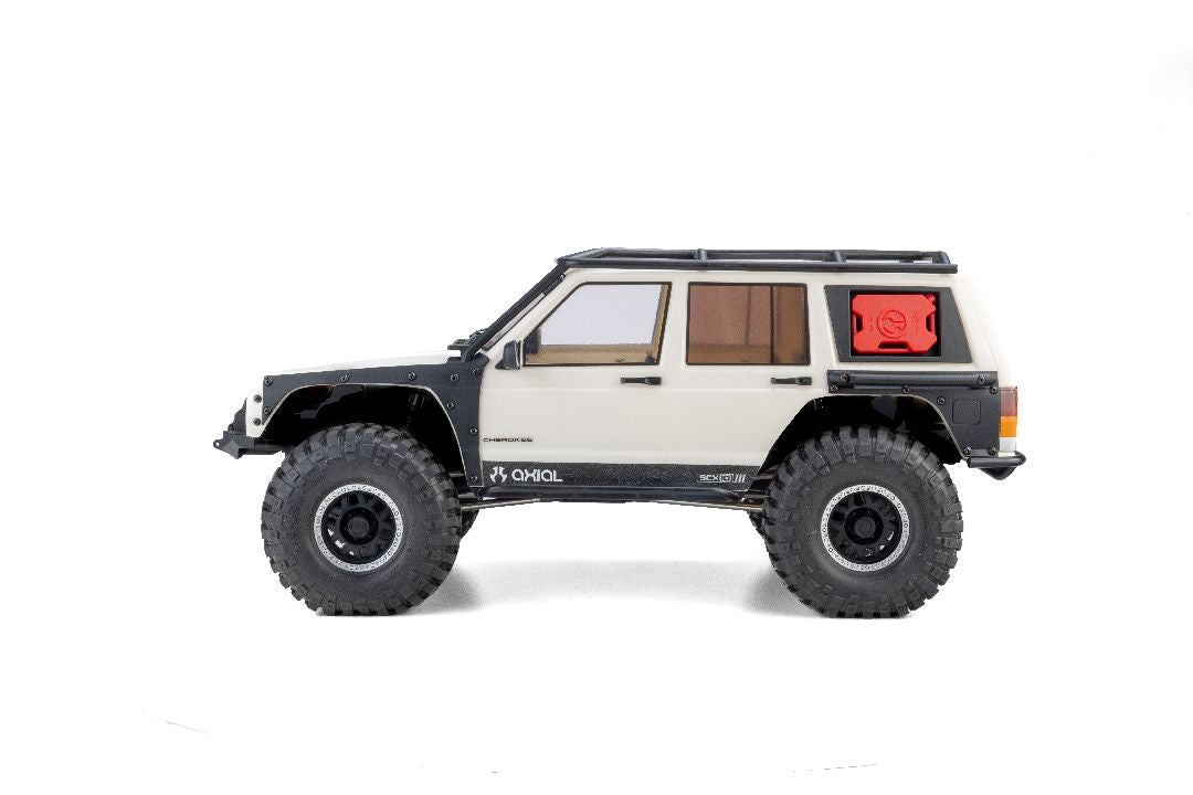 AXI-2037T2 Axial 1/10 SCX10 III Jeep Cherokee XJ 4X4 RTR - White