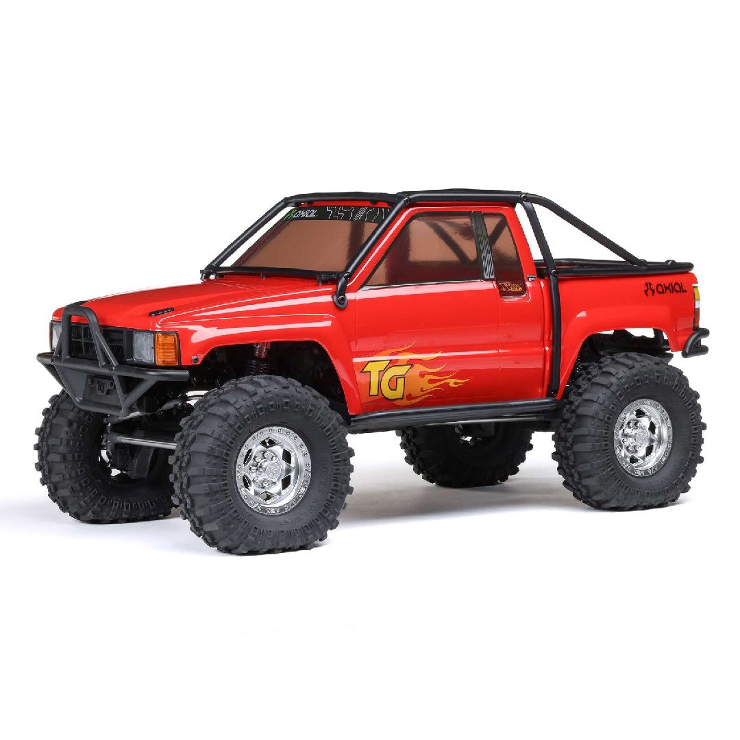AXI-2062T2 Axial SCX10 III 1987 Toyota SR5 1/10 RTR 4WD Electric Rock Crawler (Red) w/2.4GHz Radio