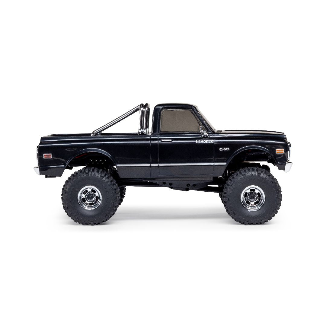 AXI-2260T2 Axial 1/30 SCX30 Chevrolet K10 Brushed 4x4 RTR (Battery & Charger Included) Black