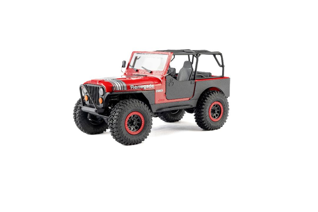 AXI-3273T1 Axial 1/30 SCX30 Jeep CJ-7 Renegade 4X4 RTR - Genright Red