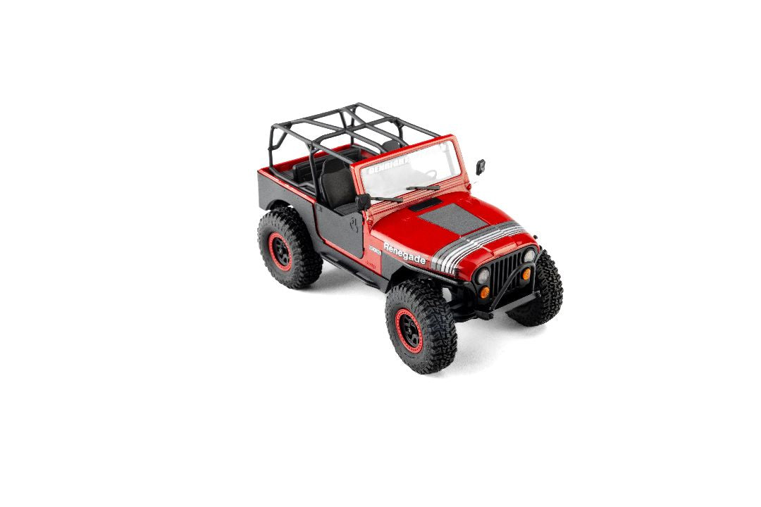 AXI-3273T1 Axial 1/30 SCX30 Jeep CJ-7 Renegade 4X4 RTR - Genright Red