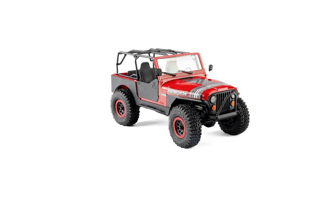 AXI-3273T1 Axial 1/30 SCX30 Jeep CJ-7 Renegade 4X4 RTR - Genright Red