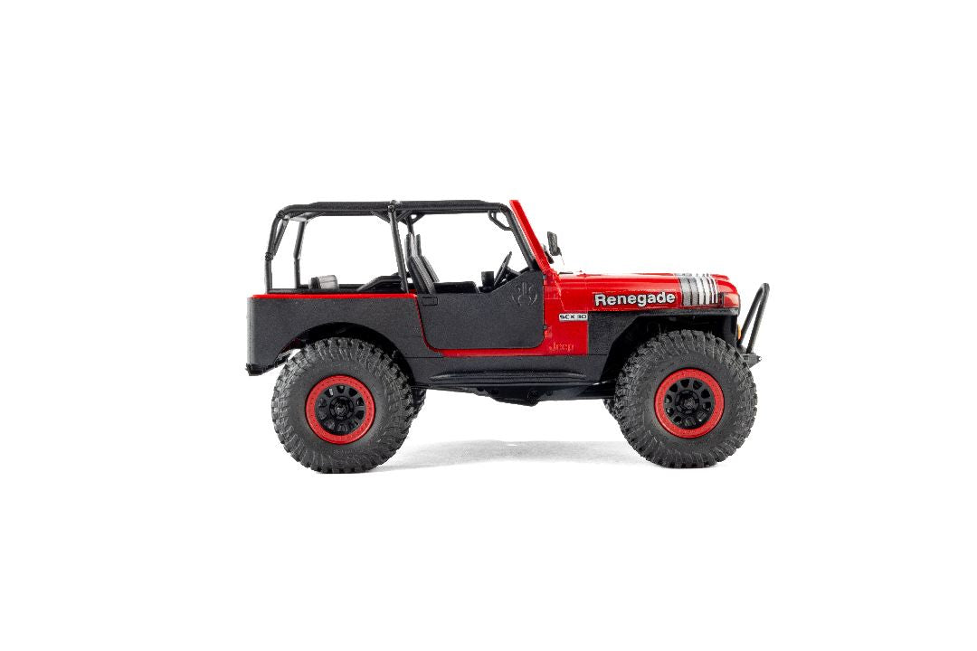 AXI-3273T1 Axial 1/30 SCX30 Jeep CJ-7 Renegade 4X4 RTR - Genright Red