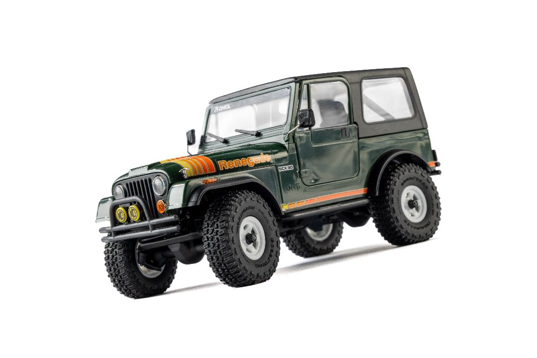 AXI-3273T2 Axial 1/30 SCX30 Jeep CJ-7 Renegade 4X4 RTR - Green