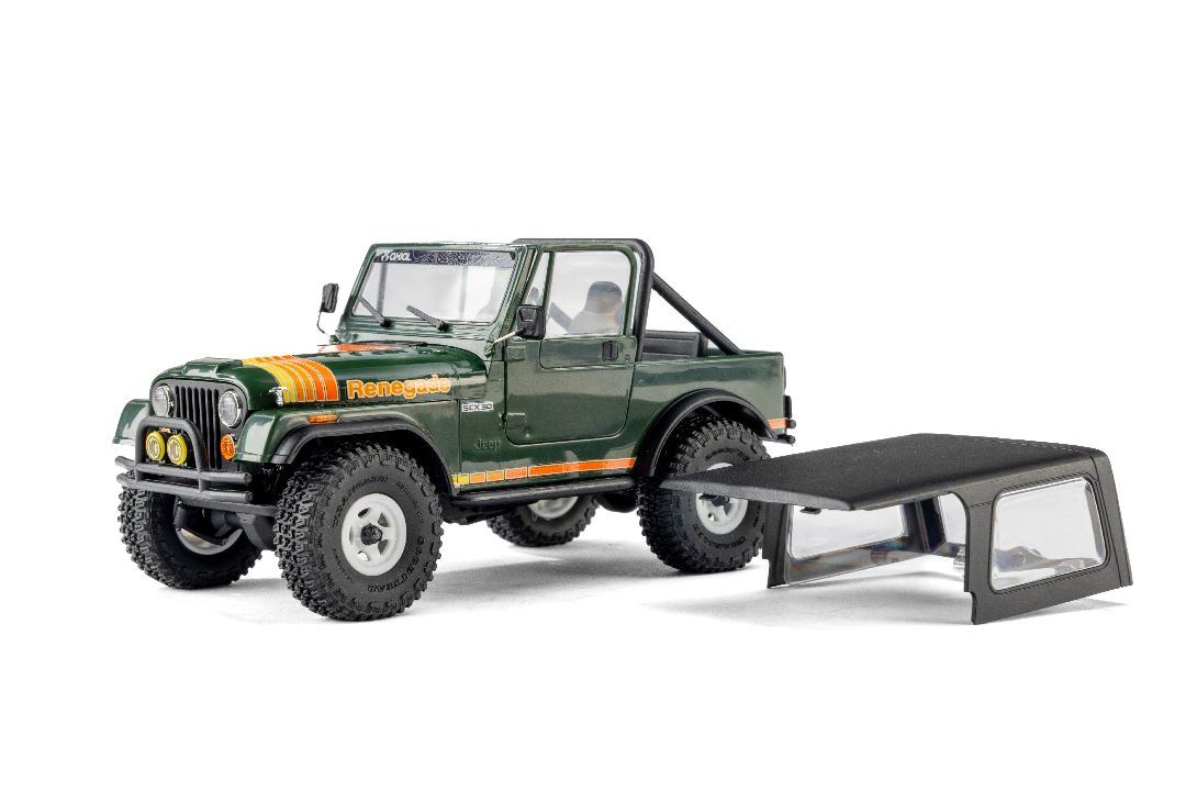 AXI-3273T2 Axial 1/30 SCX30 Jeep CJ-7 Renegade 4X4 RTR - Green
