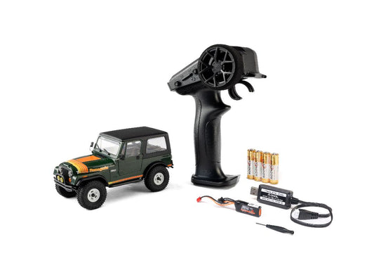 AXI-3273T2 Axial 1/30 SCX30 Jeep CJ-7 Renegade 4X4 RTR - Green
