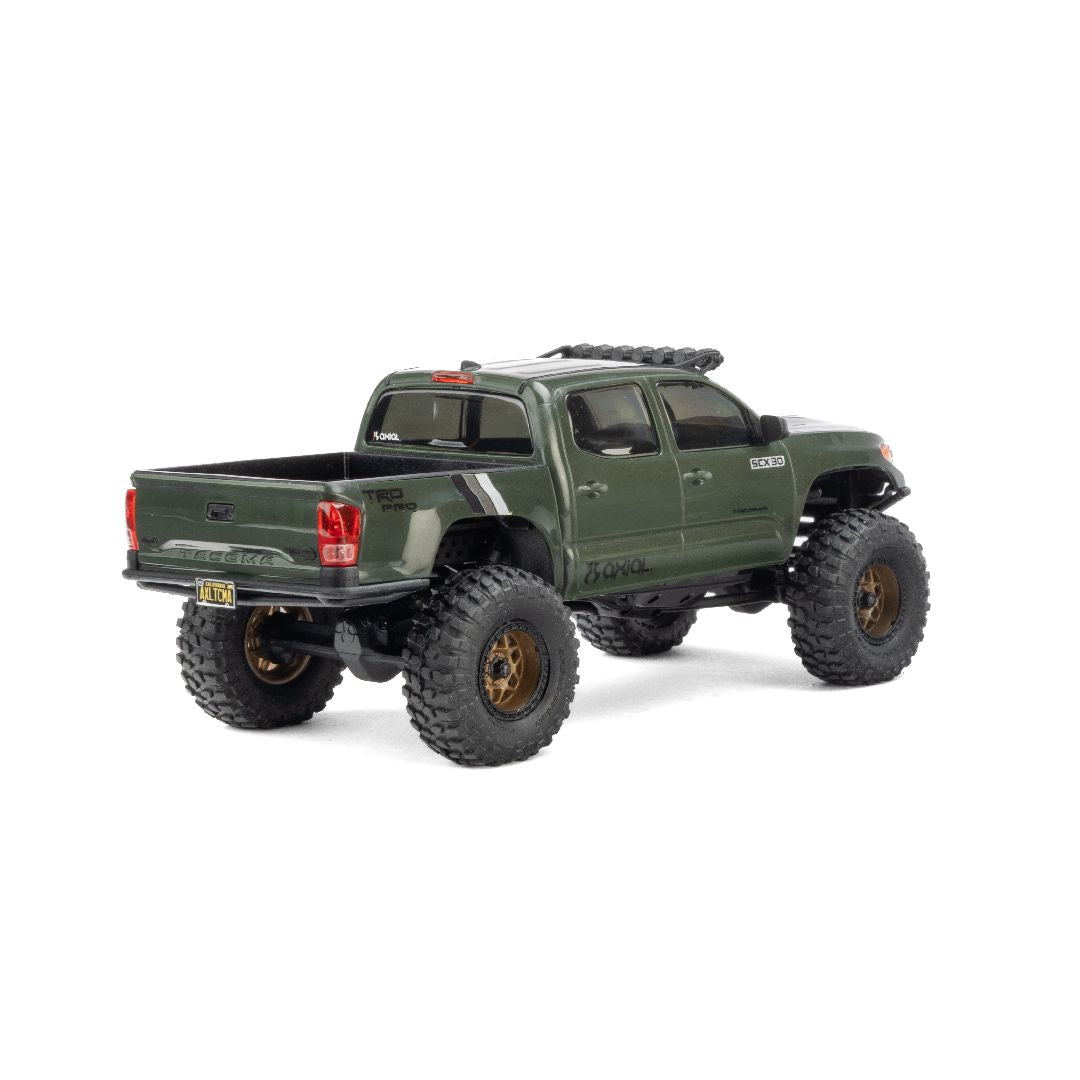 AXI-3289T1 Axial 1/30 SCX30 Toyota Tacoma 4X4 RTR - Extreme Off-Road