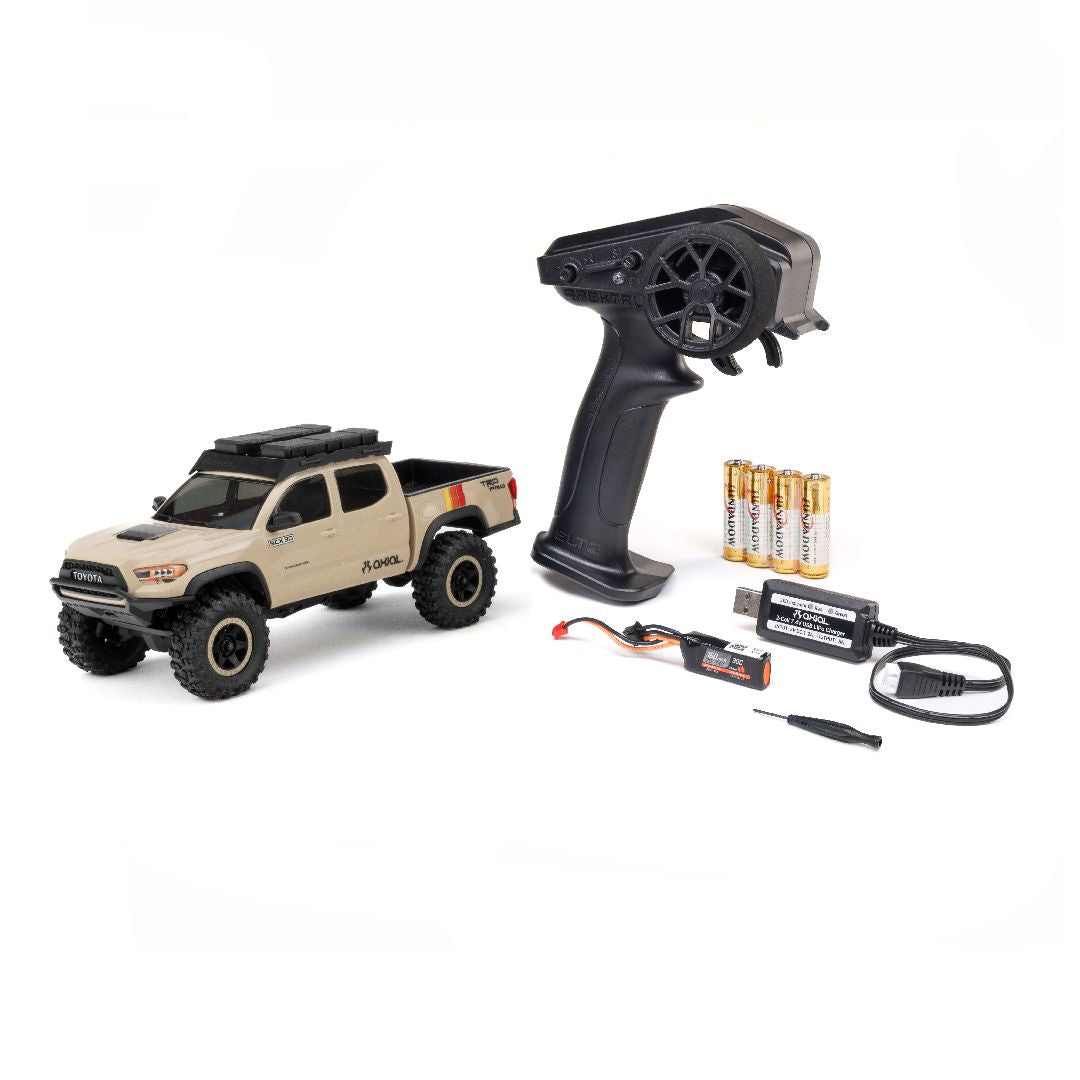 AXI-3289T2 Axial 1/30 SCX30 Toyota Tacoma 4X4 RTR - Overland Edition