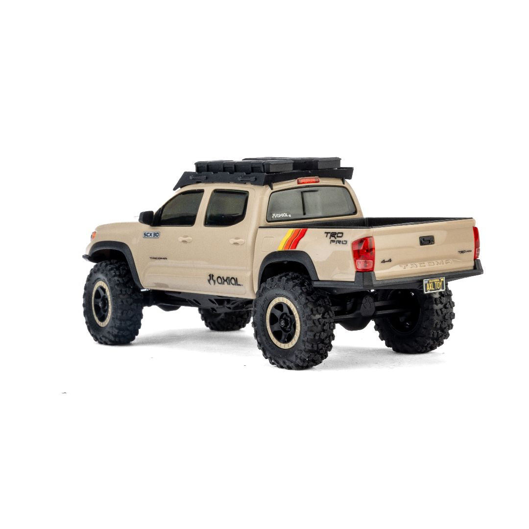 AXI-3289T2 Axial 1/30 SCX30 Toyota Tacoma 4X4 RTR - Overland Edition