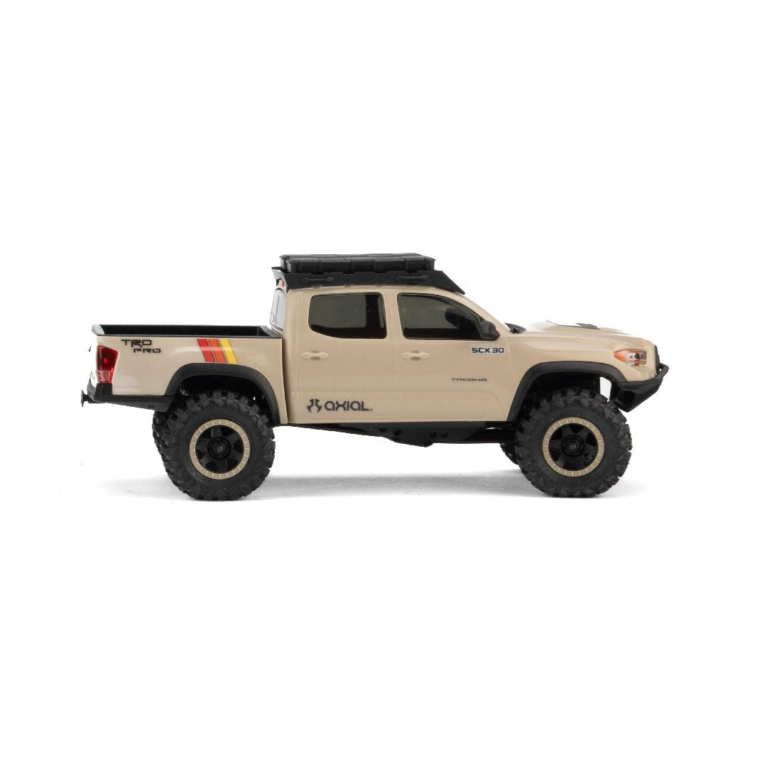 AXI-3289T2 Axial 1/30 SCX30 Toyota Tacoma 4X4 RTR - Overland Edition